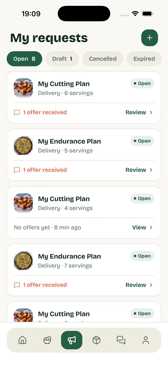Macro Exchange — offers on your requests